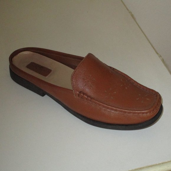 Duck Head Womens Tan Leather Driving Moccasin Slip-on Loafer Shoe - Size 8M - Picture 2 of 8